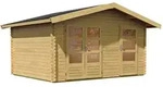 Karibu Blockbohlenhaus Lagor 1 - 38mm-417 x 327 cm