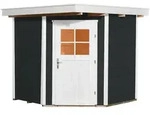 Weka 21 mm Gartenhaus 229 Eckhaus -209 x 205 cm-anthrazit - 50 % Rabatt auf