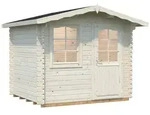 Palmako Gartenhaus Emma 4,6 m2 - 28 mm naturbelassen