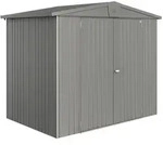 Biohort Ger&auml;tehaus Europa mit Doppelt&uuml;re - 244 x 156 cm (Gr. 3),...