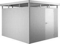 Biohort Ger&auml;tehaus HighLine mit Einzelt&uuml;r-275 x 315 cm (Gr. H 5)-silber-metallic