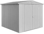Biohort Ger&auml;tehaus Europa mit Doppelt&uuml;re - 244 x 228 cm (Gr. 4), silber-metallic