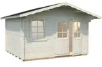 Palmako Gartenhaus Emma 10,4 m2 - 34 mm naturbelassen