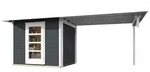 Weka Gartenhaus Designhaus wekaLine 172 B mit Anbau (295 cm)-B Gr. 1 (500 x 210