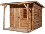 Weka Gartenhaus Satteldachhaus 820 - 20 mm Gr. 2 - 50 % Rabatt auf Dacheindeckung