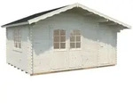 Palmako Gartenhaus Emma 14,2 m2 - 34 mm naturbelassen