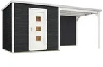 Weka Designhaus 413 B 550 x 250 cm Gr.1 anthrazit