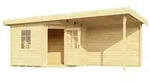 Weka Designhaus 213 B 600 x 300 cm Gr.2 naturbelassen - 50 % Rabatt auf