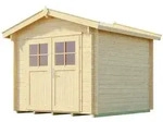 Weka Gartenhaus Premium28 Gr. 3 (250 x 300 cm) - 50 % Rabatt auf Dacheindeckung