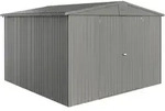 Biohort Ger&auml;tehaus Europa mit Doppelt&uuml;re - 316 x 300 cm (Gr. 7), quarzgrau-metallic