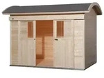 Schiebet&uuml;rhaus 228 21 mm Weka -naturbelassen - 50 % Rabatt auf Dacheindeckung