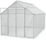 Vitavia Gew&auml;chshaus Uranus 11500 inkl. 4 Dachfenstern - 11,5 m2 -Alu-blank