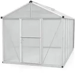 Vitavia Gew&auml;chshaus Zeus 11900 inkl. 3 Dachfenstern - 11,9 m2 -Alu-blank eloxiert-16