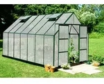 Juliana Gew&auml;chshaus Magnum -4,46 x 2,57m - 11,5m2 (Gr. 3)-gr&uuml;n-3mm Blankglas