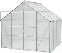 Vitavia 262569, Vitavia Gew&auml;chshaus Mars 6700 inkl. 2 Dachfenstern - 6,7 m&sup2;