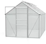 Vitavia Gew&auml;chshaus Calypso 5800 inkl. 2 Dachfenstern - 5,8 m2 -Alu-blank eloxiert-6