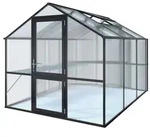 KGT 11300003, KGT Gew&auml;chshaus Rose Typ III-2,33 x 3,23 m Anthrazit