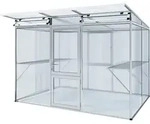KGT 16200000, KGT Gew&auml;chshaus Linea Typ II-pressblank-(L x B x H): 2,97 x 2,04...