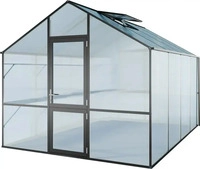 KGT 13400003, KGT Gew&auml;chshaus Lilie Typ IV-anthrazit-2,97 x 4,29 m