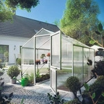 KGT 11200003, KGT Gew&auml;chshaus Rose Typ II-anthrazit-2,33 x 2,17 m