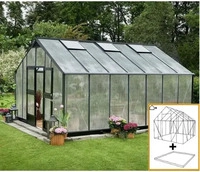 Juliana F09508, Juliana Gew&auml;chshaus G&auml;rtner - 3,68 x 5,11 m - 18,8 m&sup2; (Gr. 2), 10