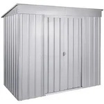 Globel Metallger&auml;tehaus Skillion S64 - S86 184 x 124 cm (Modell S64)...