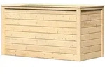 Karibu Hochbeet 2 - 835 l Fassungsverm&ouml;gen 19 mm Wandst&auml;rke-naturbelassen