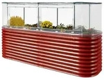 Vitavia Abdeckung f&uuml;r Hochbeet Basic-Abdeckung Hochbeet Basic mit Erweiterung