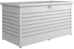 Biohort Freizeitbox - B 160 x T 79 x H 83 cm (Gr&ouml;&szlig;e 160 HIGH), silber-metallic