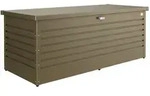 Biohort Freizeitbox Metallbox B 181 x T 79 x H 71 cm (Gr. 180), bronze-metallic