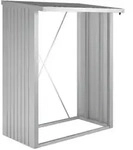 Biohort Kaminholzlager Woodstock-silber-metallic-150