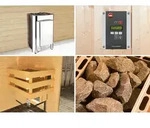 Weka Saunaofen Spar-Set "Profi" 11 kW-11,0 kW Saunaofen Profi-OS inkl. Steuerung