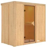 Karibu Sauna Variado mit Fronteinstieg 68 mm-Ohne Ofen