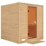 Karibu Sauna Mojave-Ohne Ofen-Ohne Dachkranz