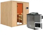 Karibu Sauna Sodin-9kWBio-Ofen-Steuerger&auml;t-Ohne Dachkranz