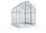 Vitavia Gew&auml;chshaus Orion 3800 inkl. 1 Dachfenster - 3,8 m2-Alu-blank eloxiert