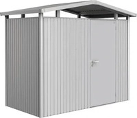 Biohort 13020, Biohort Ger&auml;tehaus Panorama mit Einzelt&uuml;r-silber-metallic-273 x 158