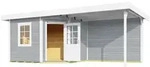 Weka Designhaus 213 B 600 x 300 cm Gr.2 grau - 50 % Rabatt auf Dacheindeckung
