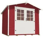 Weka 218.2421.73041, Weka Gartenhaus 218 wekaLine - 28 mm-241 x 205 cm (Gr.