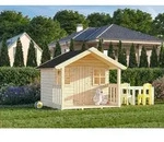 Palmako Kinderspielhaus Felix 1,9 m2 - naturbelassen