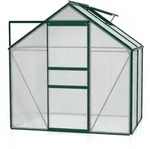 Vitavia Gew&auml;chshaus Venus 2500 inkl. 1 Dachfenster - 2,5 m2 -dunkelgr&uuml;n-6 mm