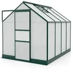Vitavia Gew&auml;chshaus Apollo 5000 inkl. 1 Dachfenster - 5,0 m2-dunkelgr&uuml;n-6 mm
