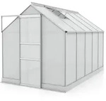 Vitavia Gew&auml;chshaus Apollo 6200 inkl. 2 Dachfenstern - 6,2 m2 -Alu-blank...