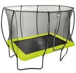 Exit Silhouette Trampolin mit Sicherheitsnetz-214 x 305 cm-gr&uuml;n