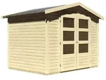 Karibu Gartenhaus Amberg 3 - 19 mm-246 x 186 cm