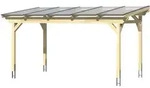 Skan Holz freistehende Terrassen&uuml;berdachung Sanremo 541x350cm