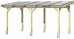 Skan Holz freistehende Terrassen&uuml;berdachung Siena 541x400cm