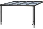 Skan Holz Aluminium Terrassen&uuml;berdachung Modena Breite 434 cm-434 x 257 cm (Gr.