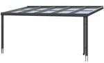 Skan Holz Aluminium Terrassen&uuml;berdachung Modena Breite 541 cm-541 x 307 cm (Gr.