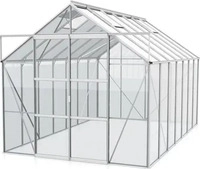Vitavia Gew&auml;chshaus Uranus 11500 inkl. 4 Dachfenstern - 11,5 m2 -Alu-blank